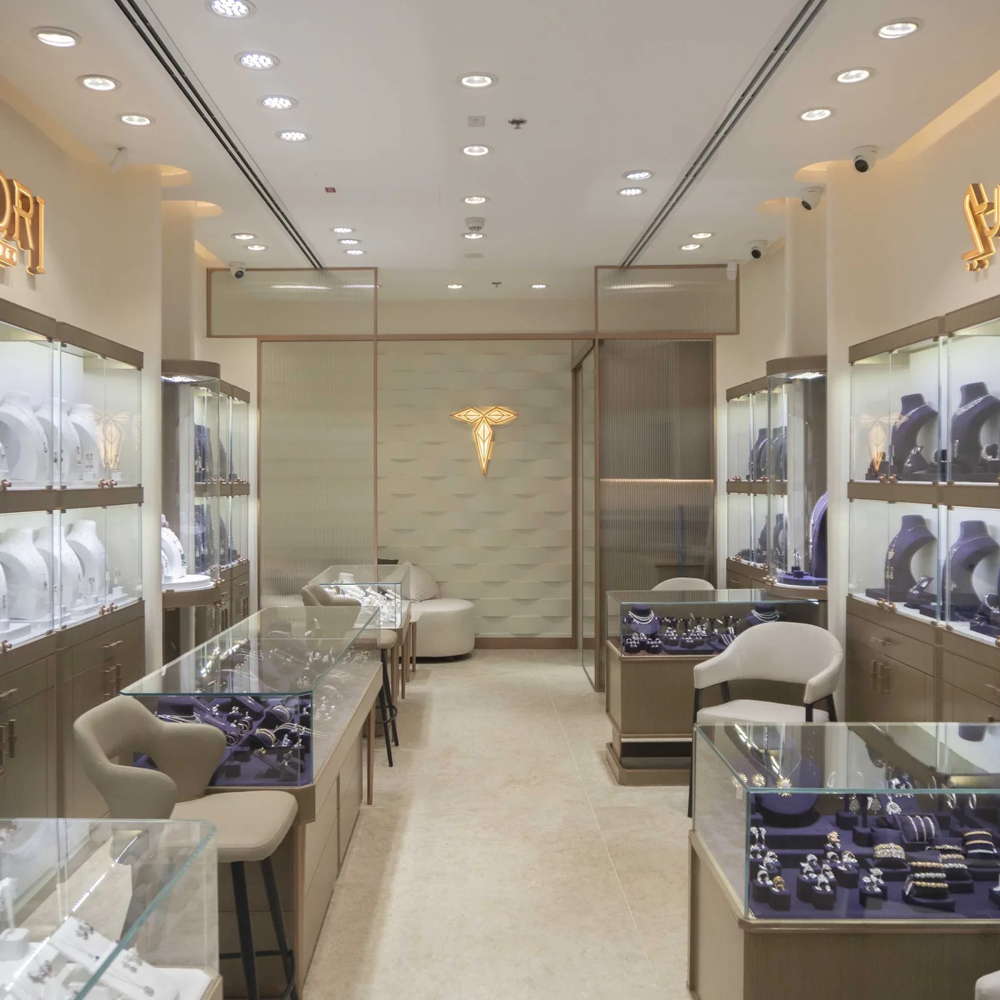 Inside the TEJORI Gems boutique at The Dubai Mall